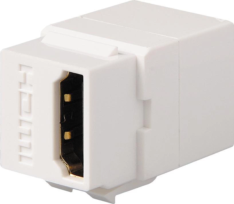  артикул FD-210HD название FEDE Белый Розетка HDMI (Коннектор) соединение Jack-to-jack, позолоченные контакты White (Blanco)
