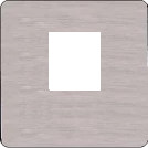  артикул FD04317BG-M-FD-T6-M название Компьютерная одинарная розетка кат.5е, цвет Графит Тертый/черный, FEDE