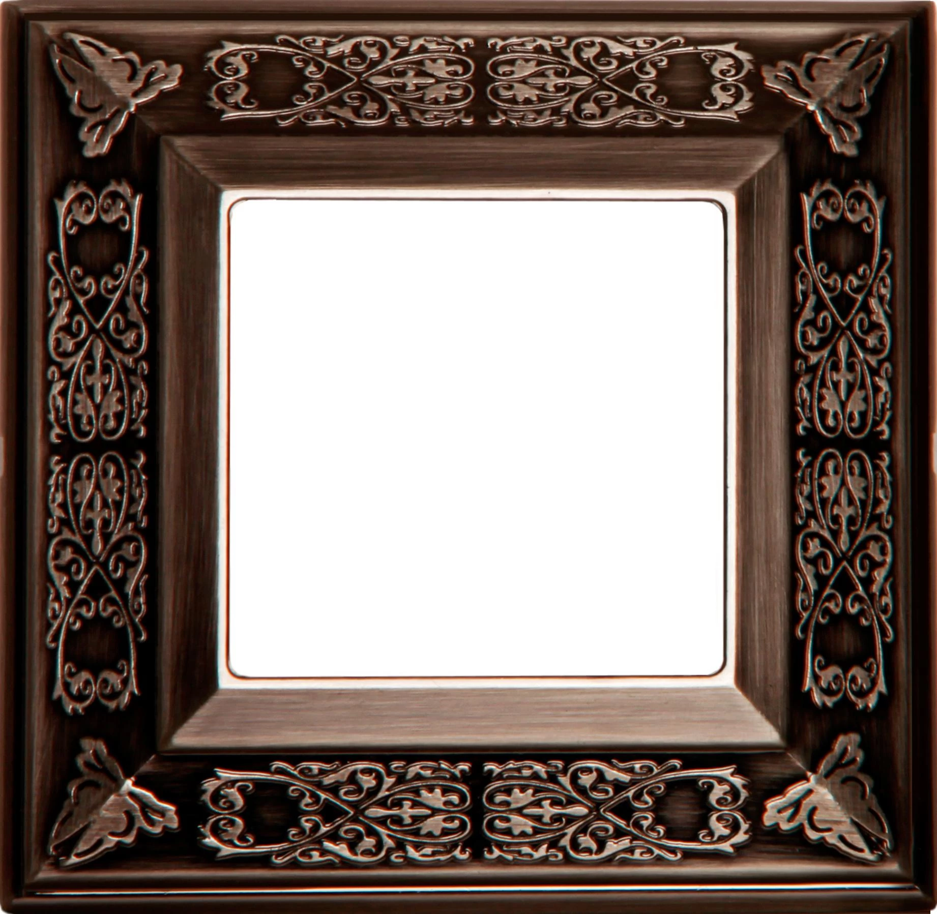  артикул FD01411CO название Рамка 1-ая (одинарная), цвет Состаренная медь, Granada, Fede