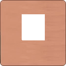  артикул FD04317BC-M-FD-T6-M название Компьютерная одинарная розетка кат.5е, цвет Медь Тертая/черный, FEDE