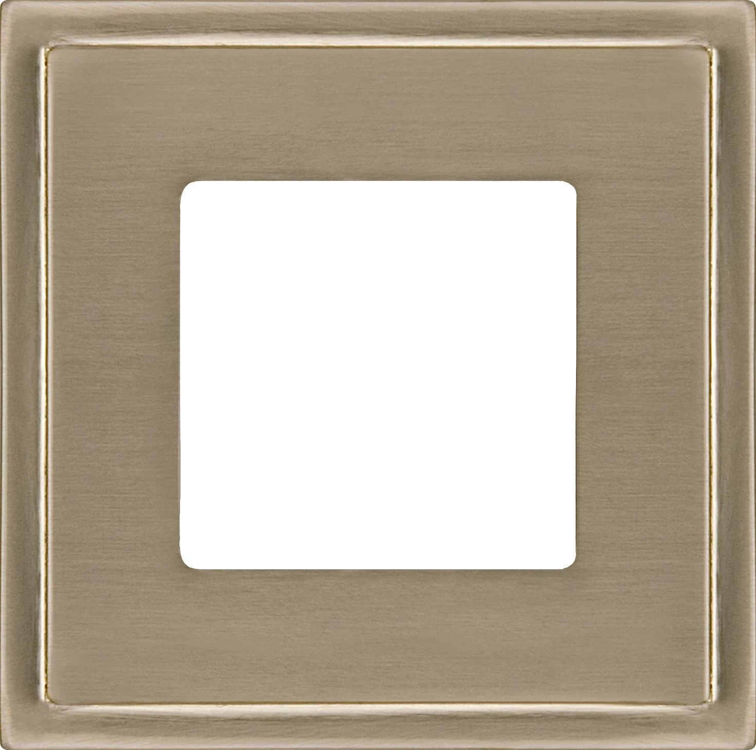  артикул FD01241NS название Рамка 1-ая (одинарная), цвет Никель, Madrid, Fede