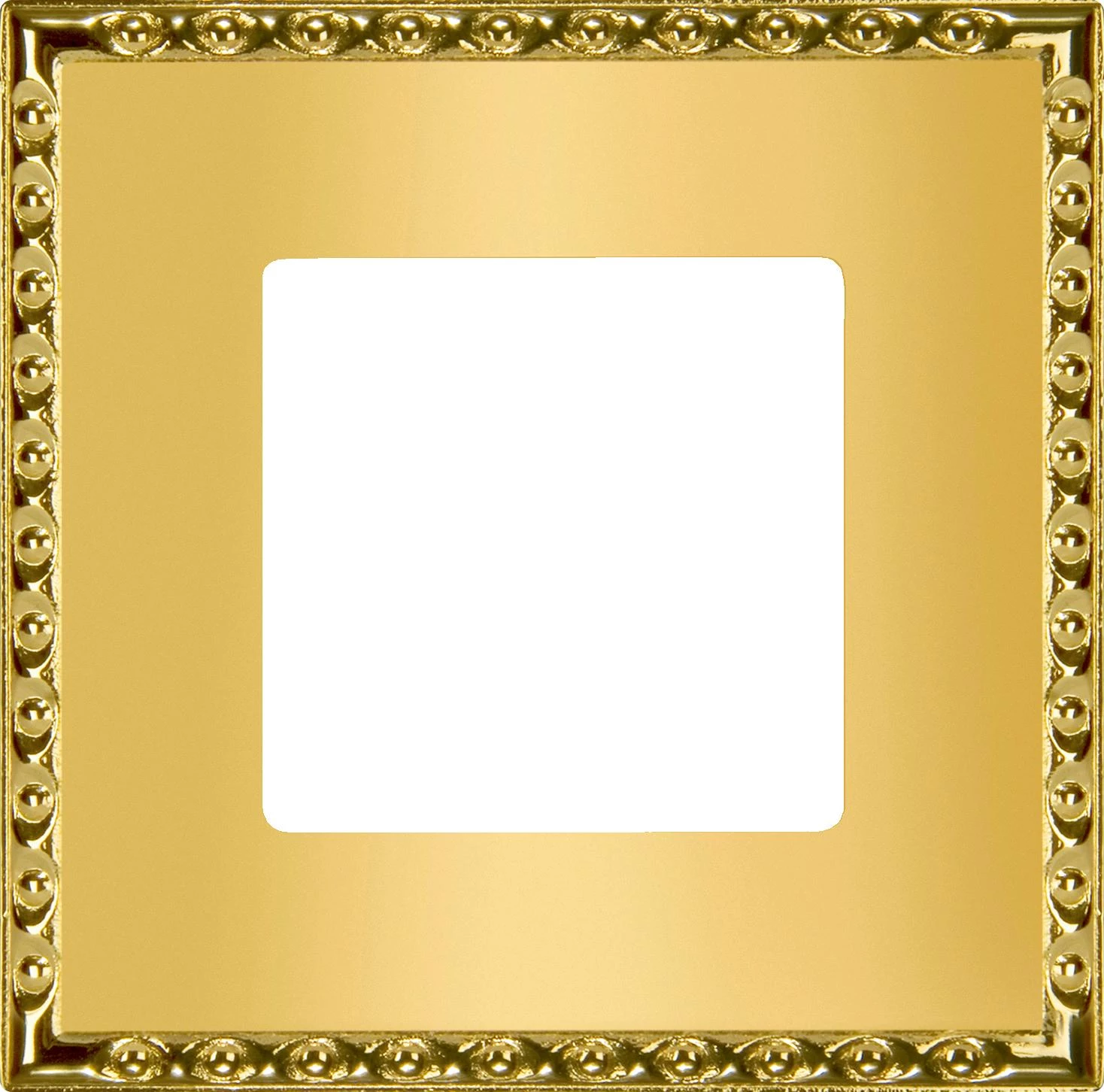  артикул FD01211OR название Рамка 1-ая (одинарная), цвет Красное золото, Toledo, Fede