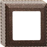  артикул FD01501RC название Коробка с рамкой 1-ая (одинарная), цвет Состаренная медь, Roma Surface